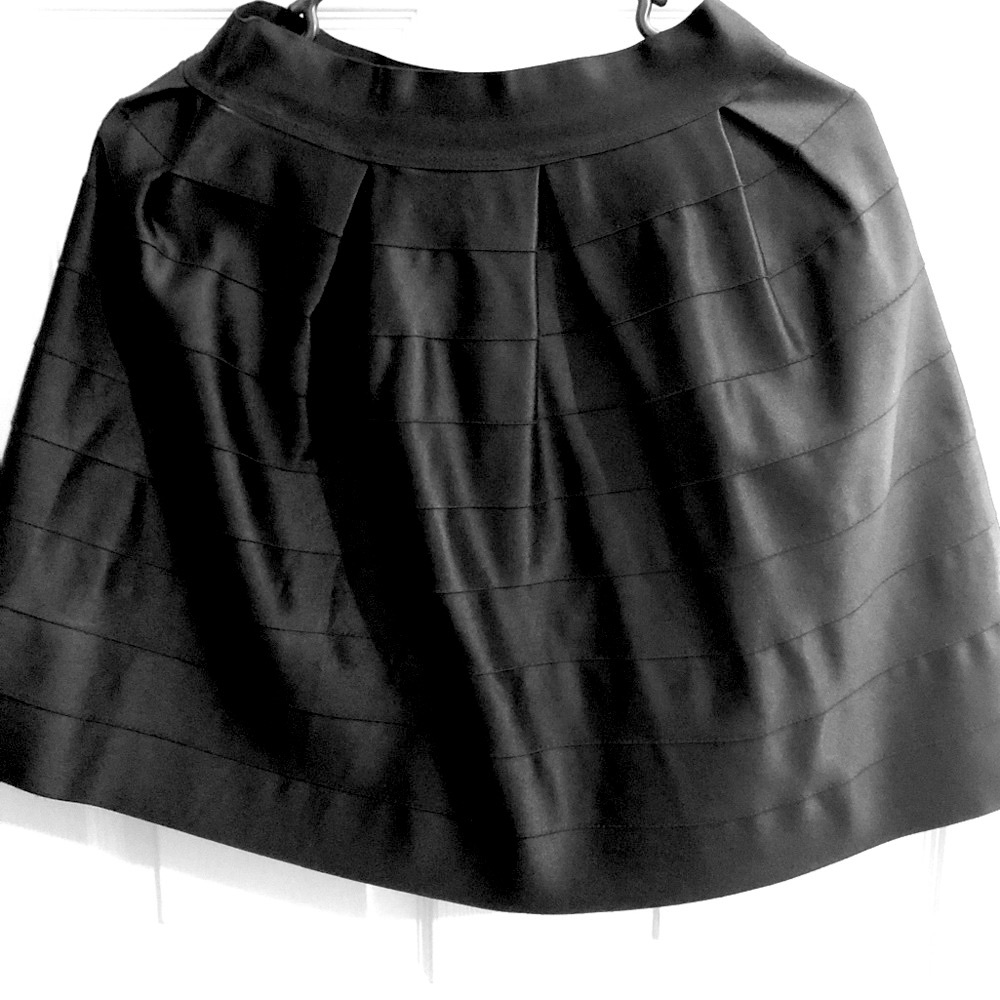 Bebe Bandage Skater Skirt